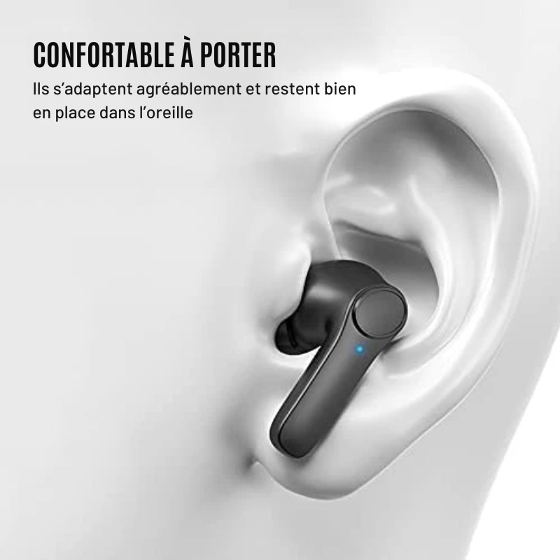 SmartBuds™ – Écouteurs IA avec traducteur intégré – Offre 1 + 1 Gratuit